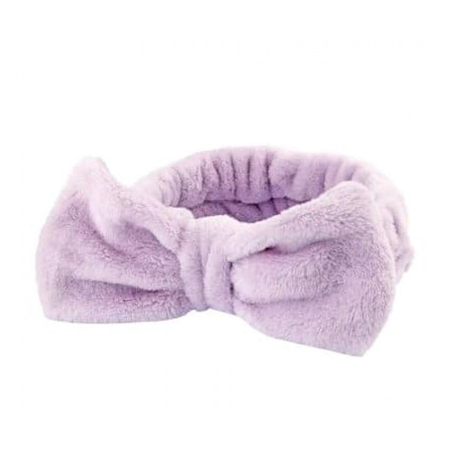 Пов'язка косметична Cosmo Shop Бантик, фіолетова, 1 шт (CS11002)
